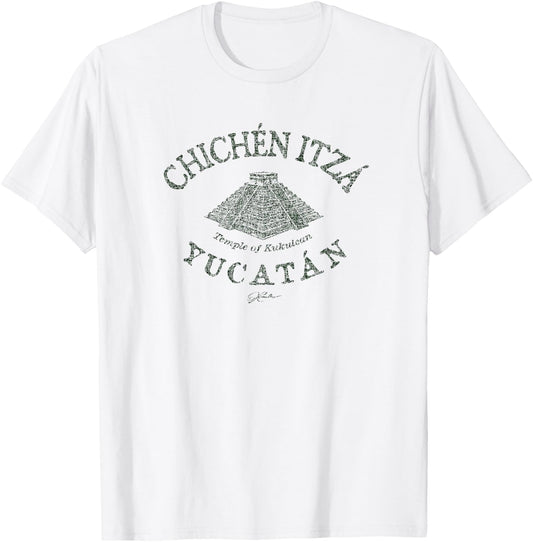 JCombs: Chichen Itza, Yucatan, Mexico T-Shirt - T-Shirt | White