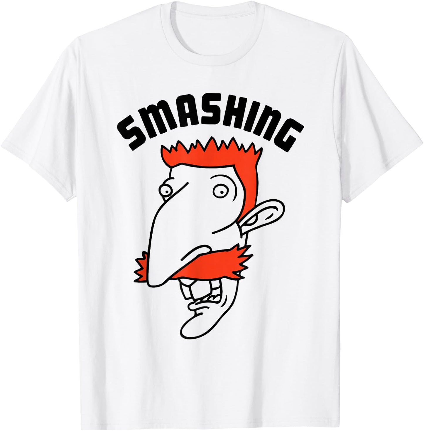The Wild Thornberrys "Smashing" Nigel's Head T-Shirt - T-Shirt | White