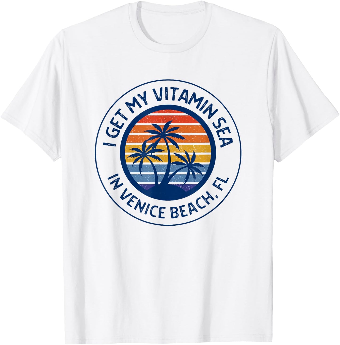 Venice Beach FL Venice Beach Vacation Venice Beach Florida Women Kids T-Shirt - T-Shirt | White