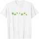 Dental Hygienist St Patricks Day RDH Dentist Lucky Clovers T-Shirt - T-Shirt | White
