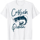 Catfish Queen Fun Fishing Design for Anglers T-Shirt - T-Shirt | White