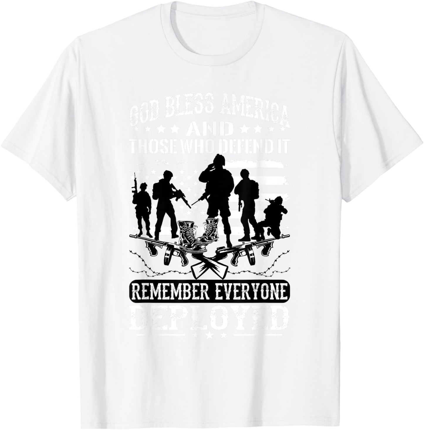 Military Wear Red On Fridays Until They All Come Home shirt T-Shirt - T-Shirt | White