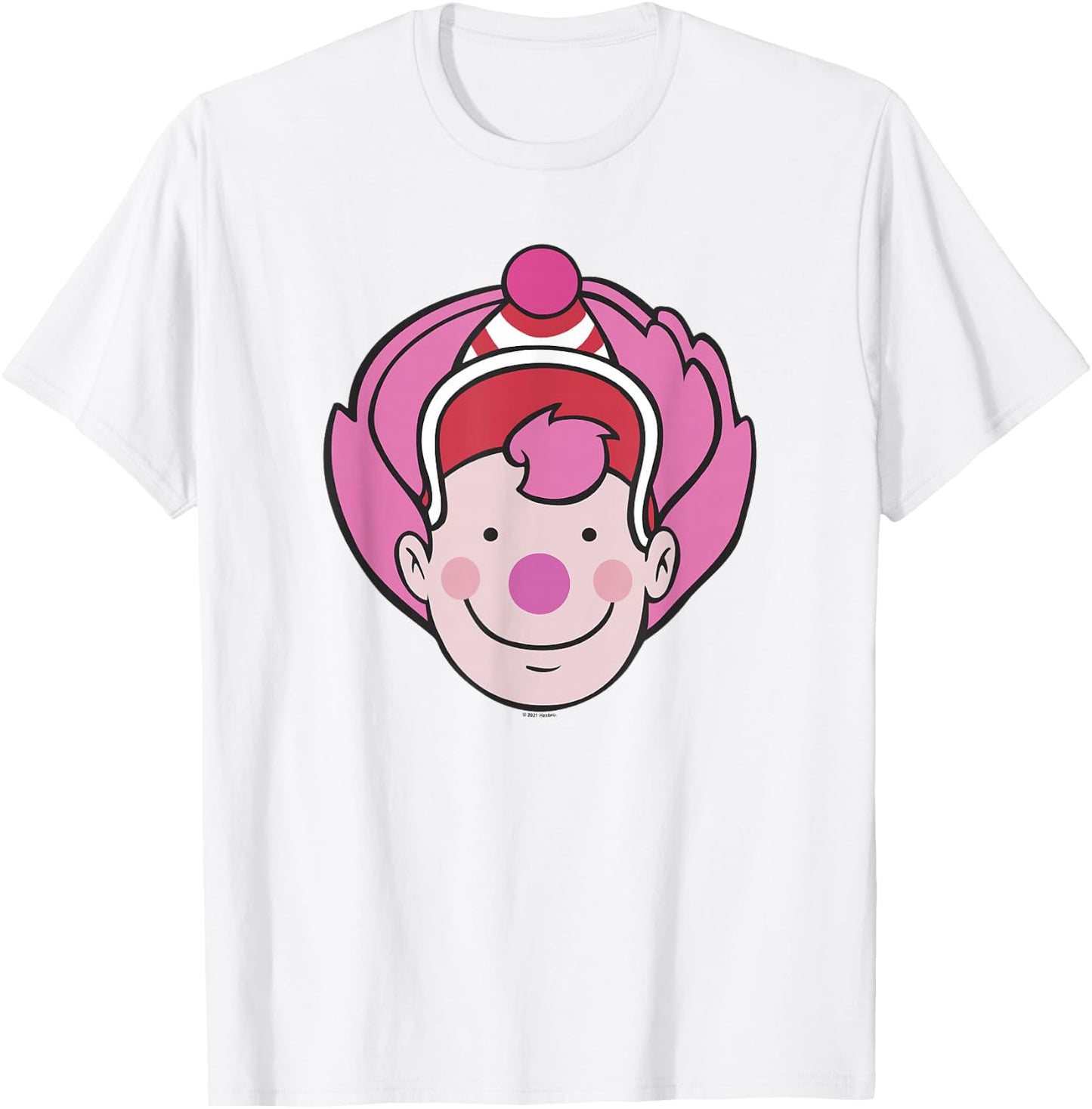 Candy Land Halloween Mr. Mint Big Face T-Shirt - T-Shirt | White