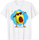 Cute Dabbing Avocado Shirt Funny Avocado Costume Kids T-Shirt - T-Shirt | White