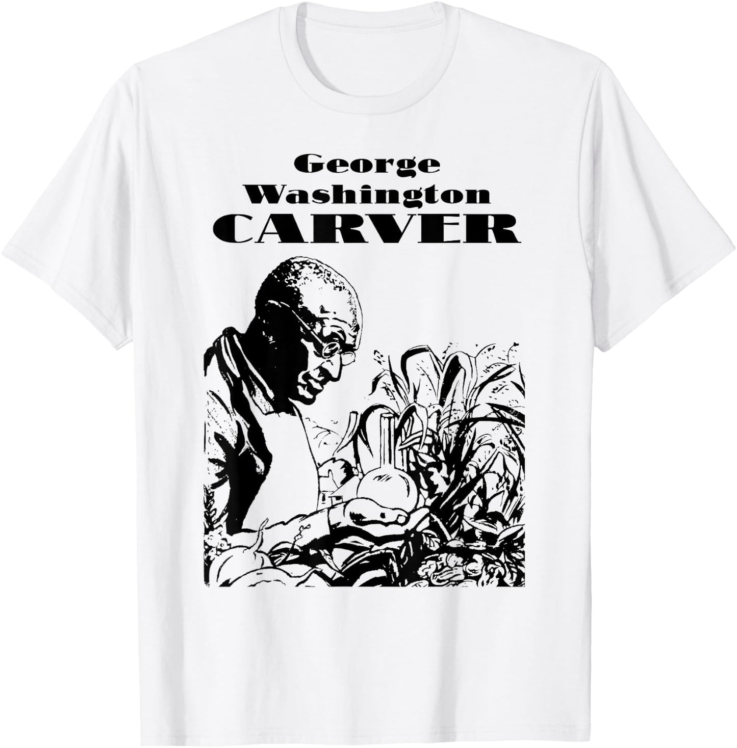 Famous African American Scientist Inventor Black History T-Shirt - T-Shirt | White