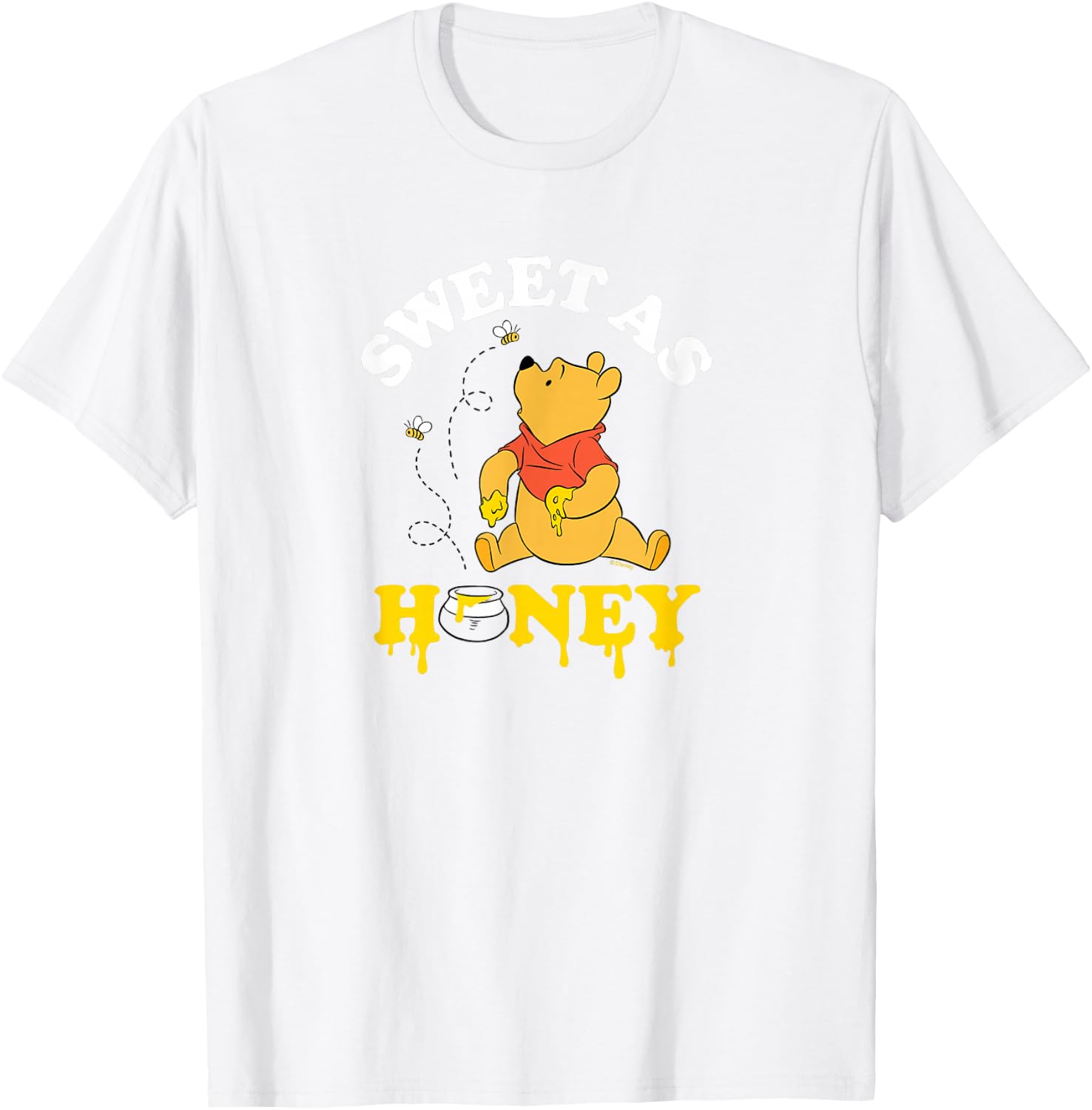 Winnie the Pooh - Sweet as Honey T-Shirt - T-Shirt | White