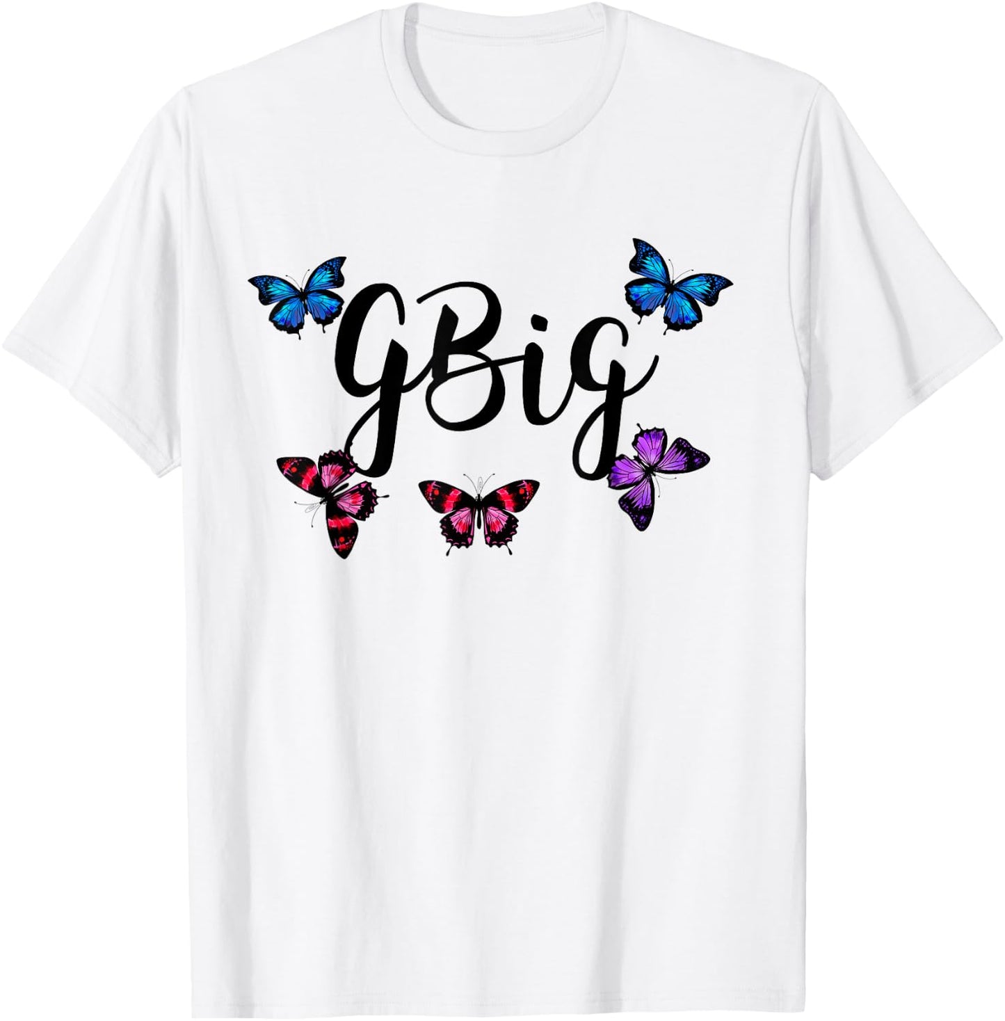 Big Little Sorority Butterfly Reveal. GBig T-Shirt - T-Shirt | White