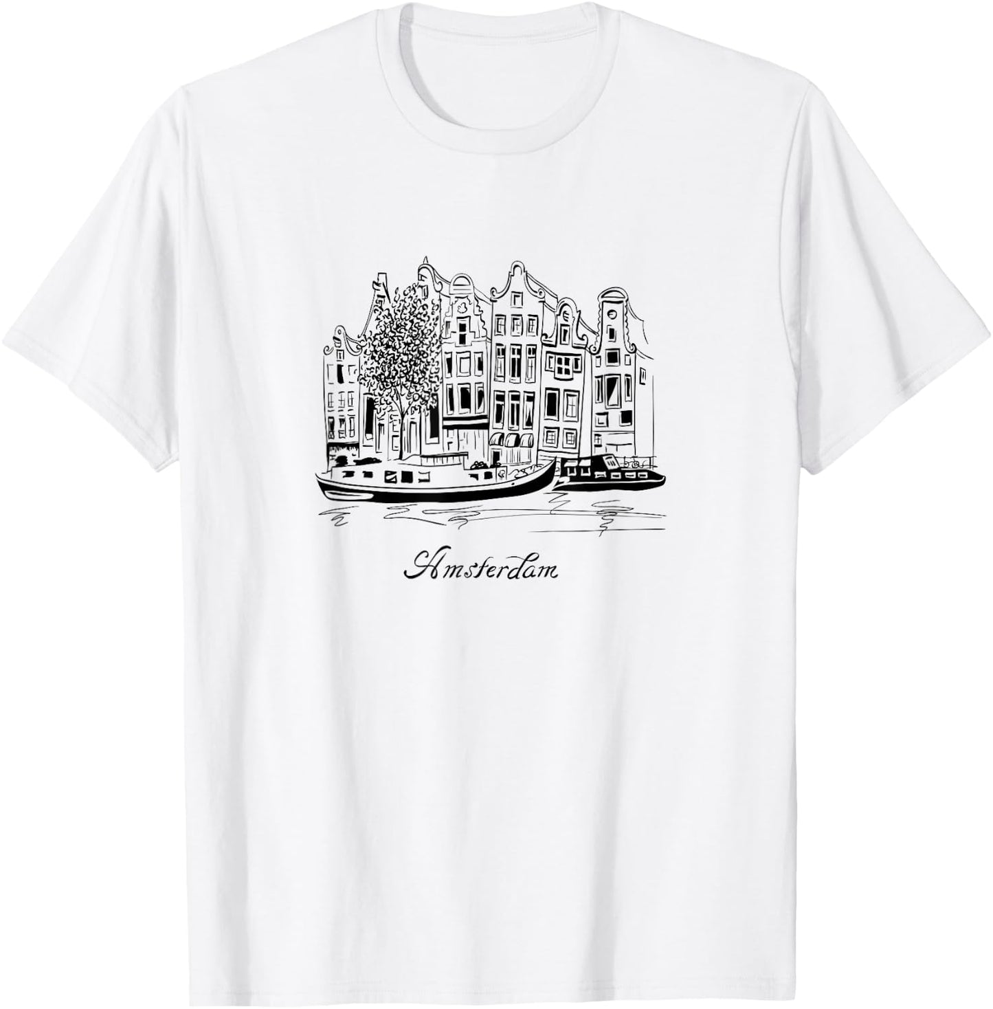 Amsterdam T-Shirt - T-Shirt | White