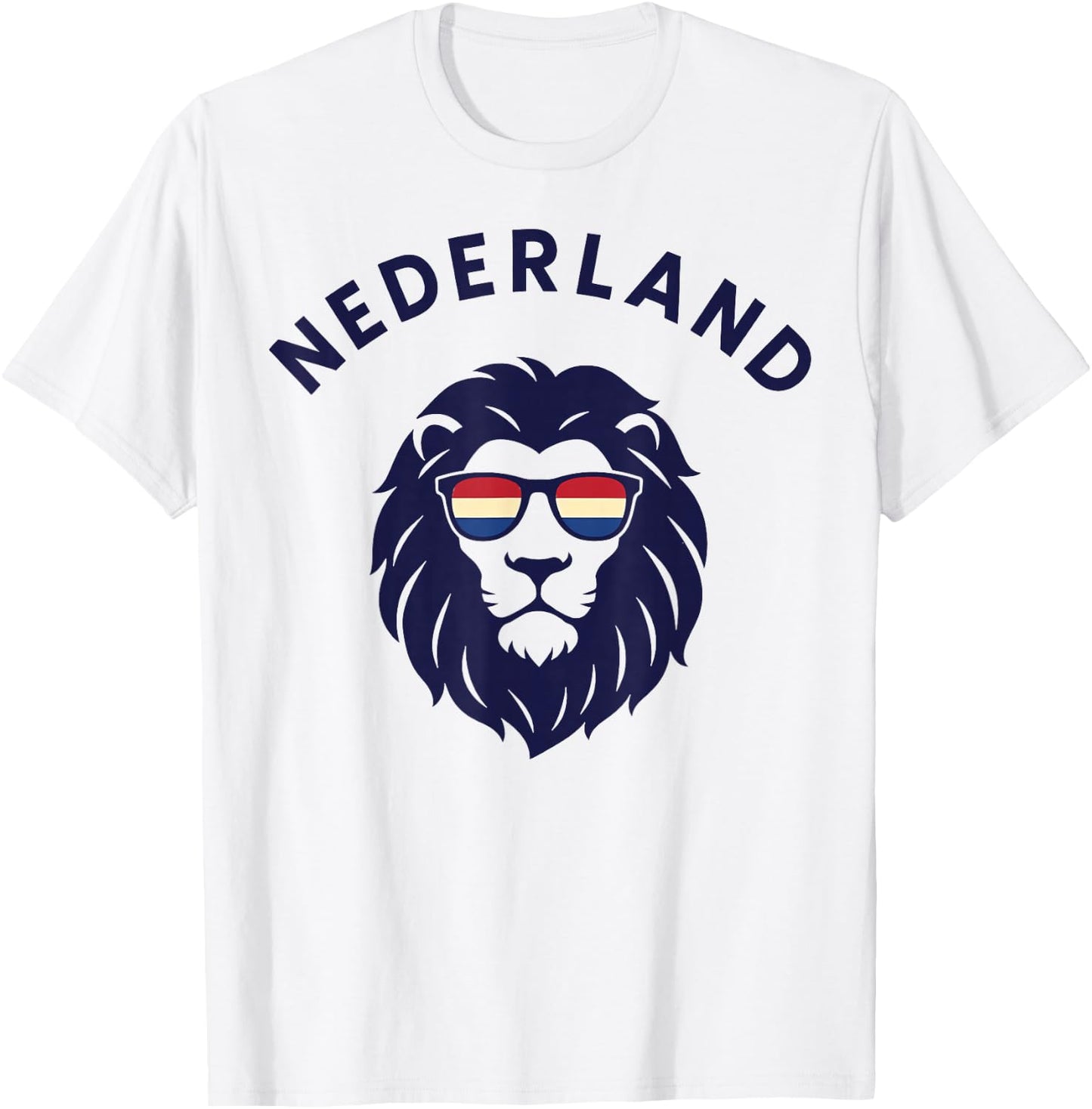 Classic Holland Orange Nederland Lion, Retro Netherlands T-Shirt - T-Shirt | White