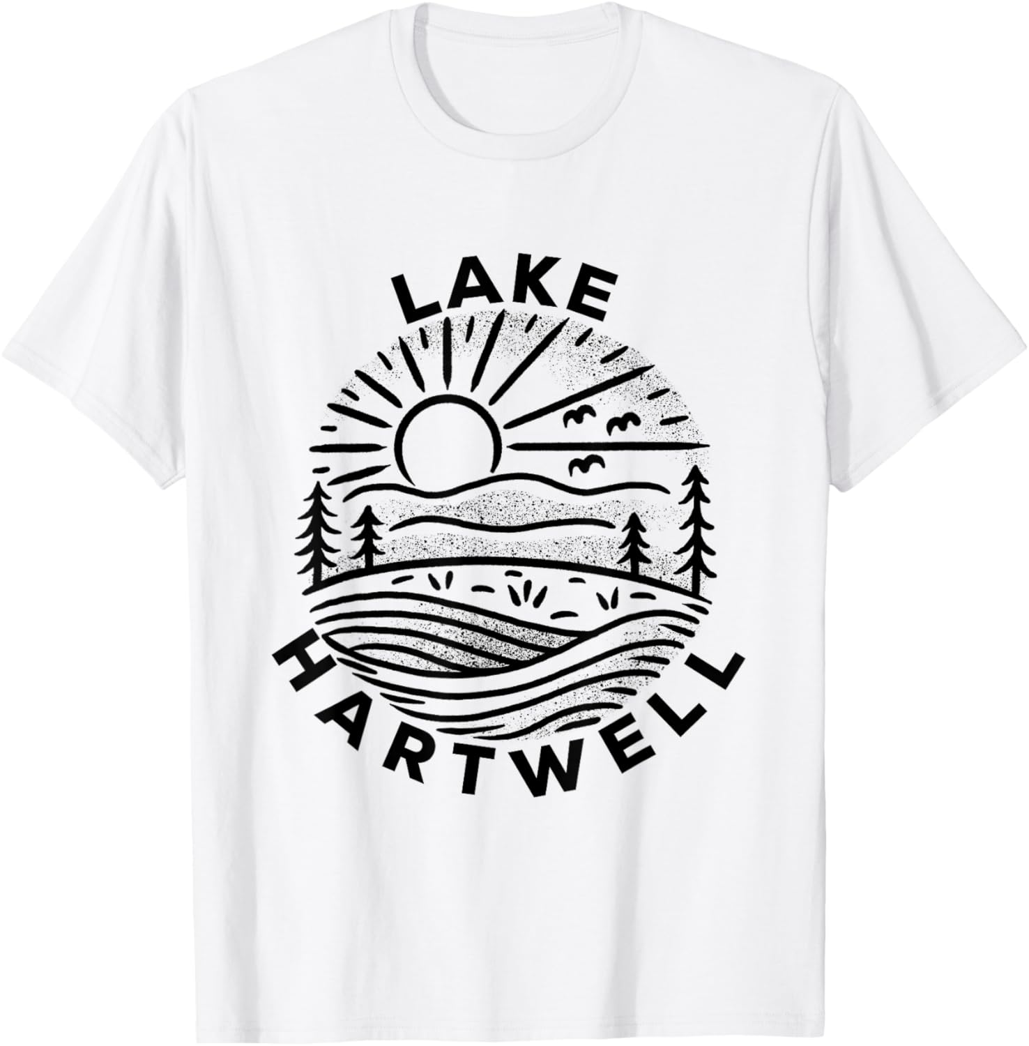 Lake Hartwell T-Shirt - T-Shirt | White