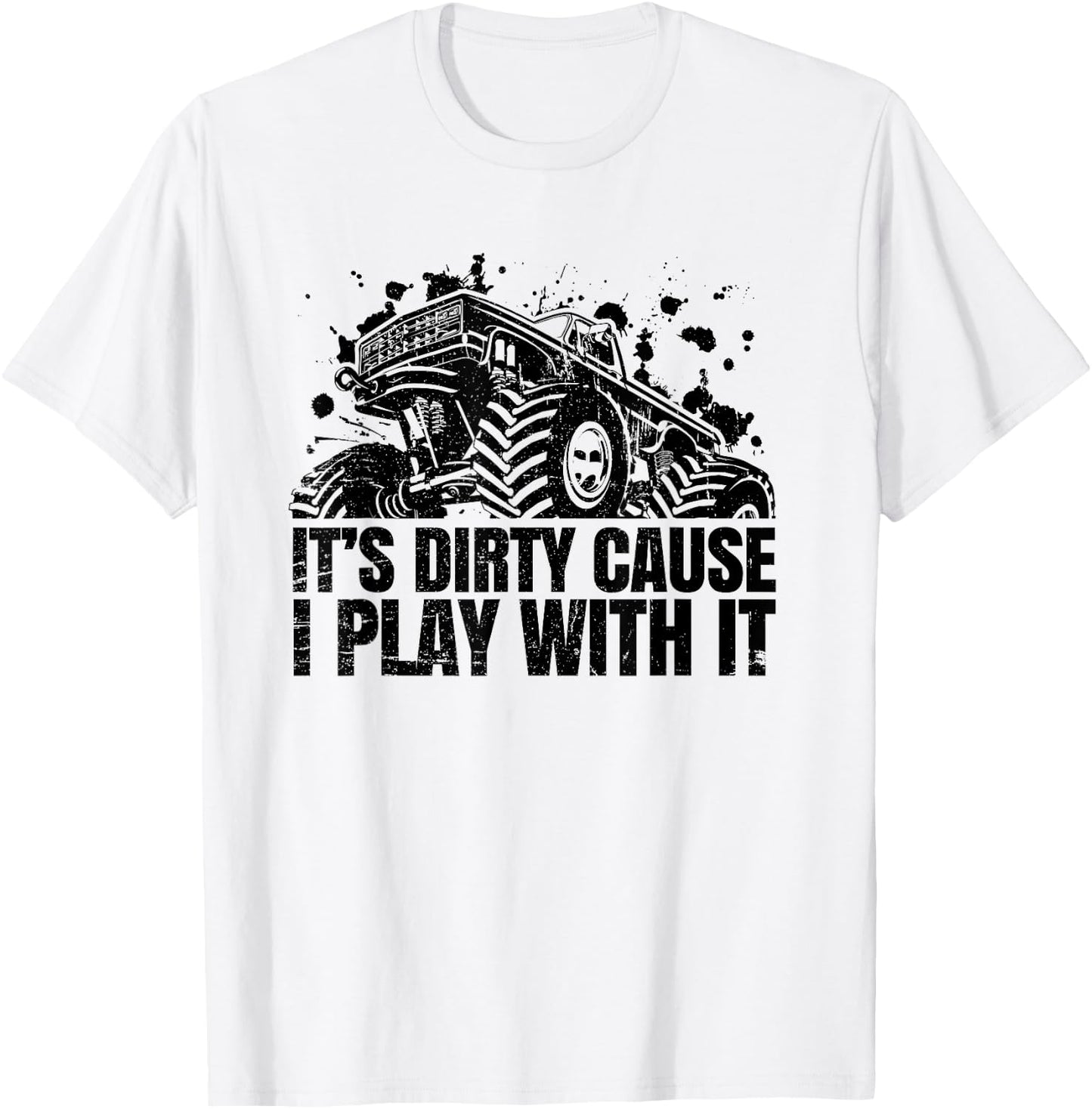 Mud Bogging T Shirt 4x4 Off Road Shirts for Mud Racing T-Shirt - T-Shirt | White