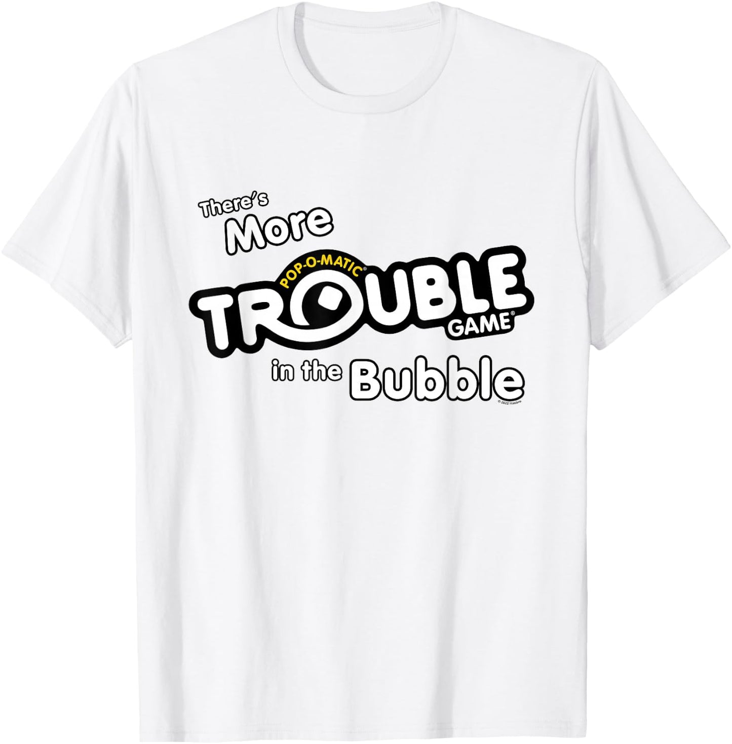 Trouble There's More in the Bubble T-Shirt - T-Shirt | White