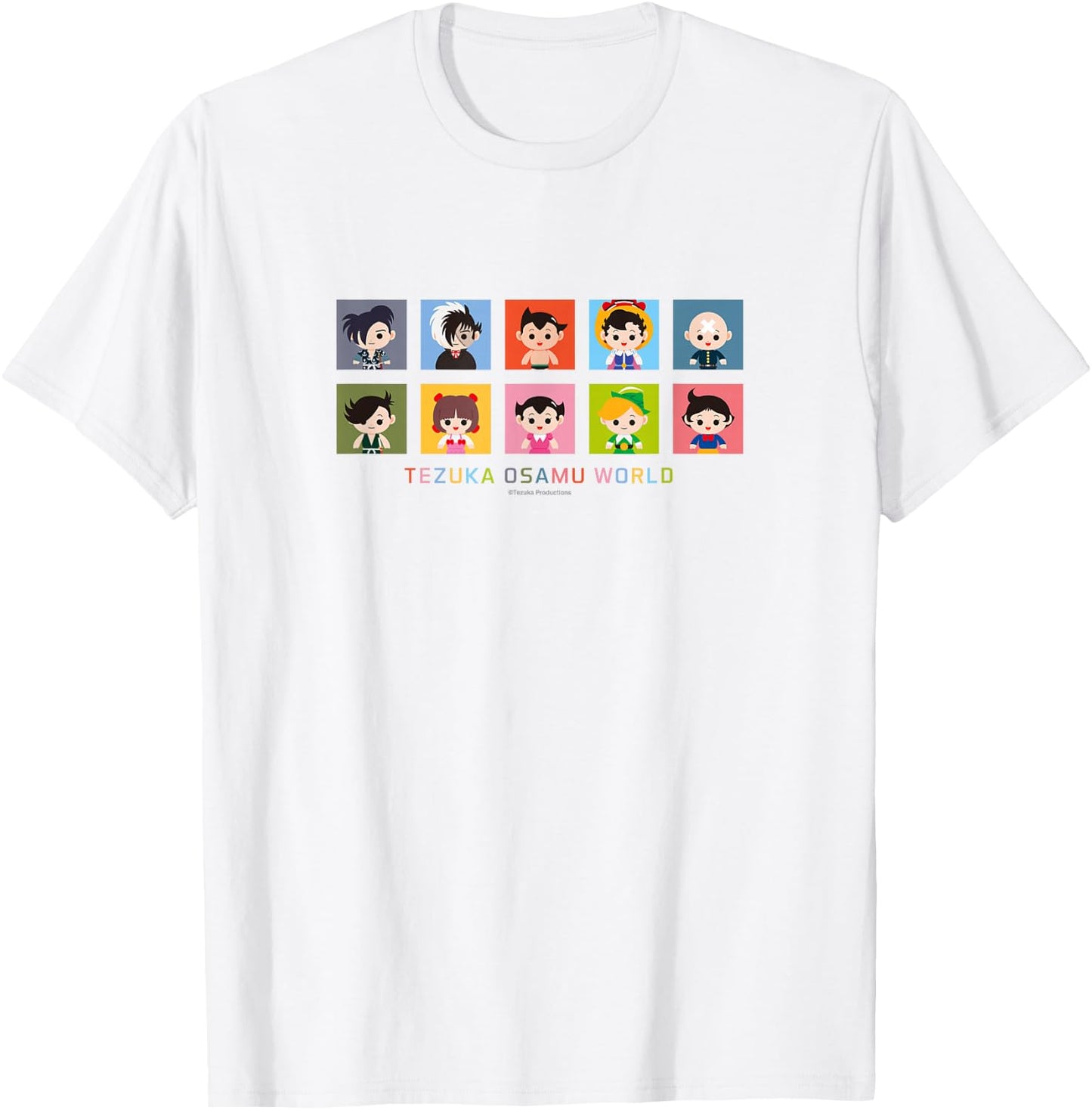 Tezuka Osamu World Figure3 (C) TEZUKA Productions T-Shirt - T-Shirt | White