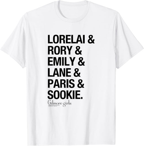 Gilmore Girls Lorelai & Rory & Emily Names TV Show