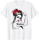 Butcher Rosie The Riveter Pin Up Girl T-Shirt - T-Shirt | White
