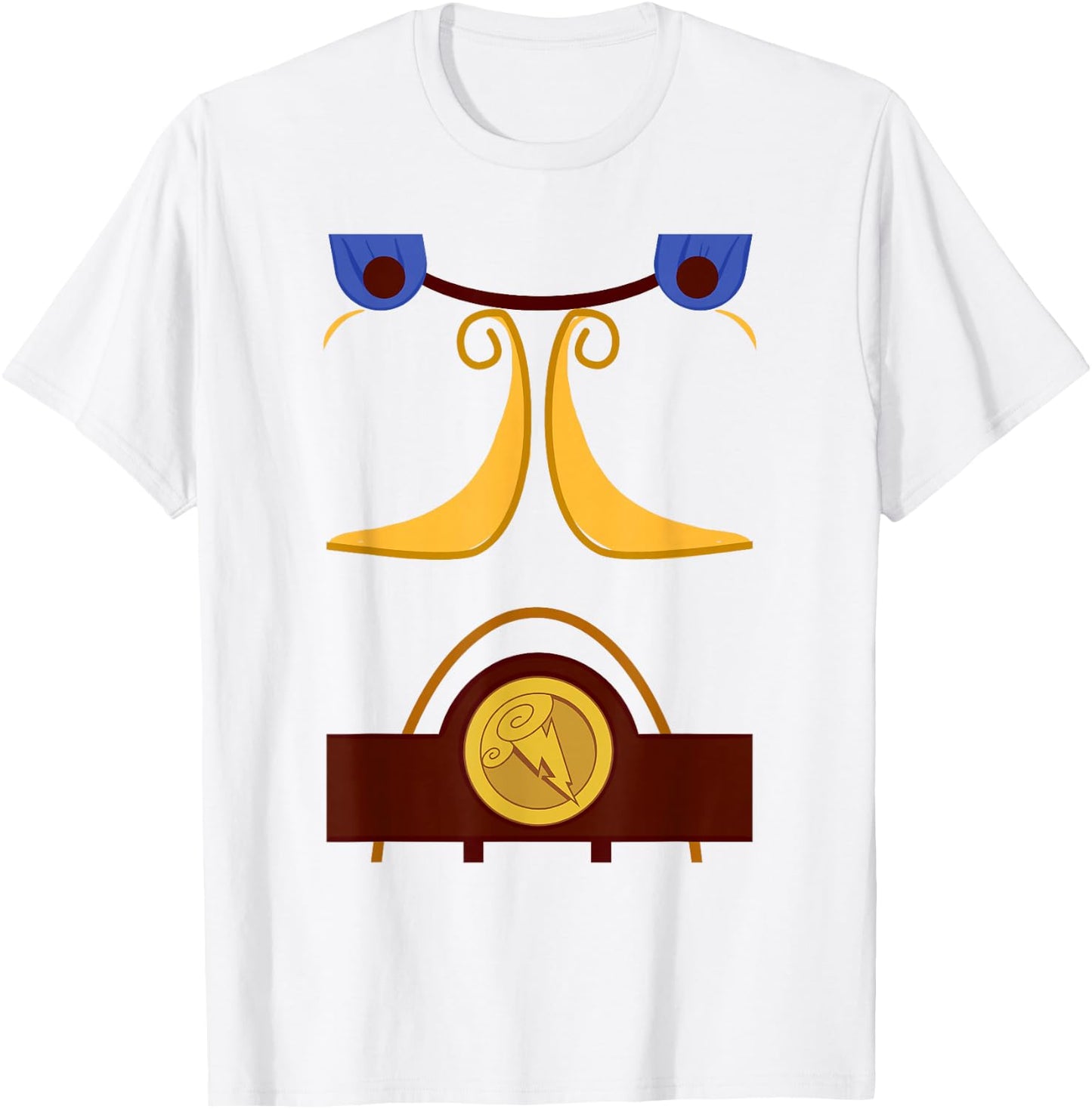 Disney Hercules Costume Chest T-Shirt - T-Shirt | White