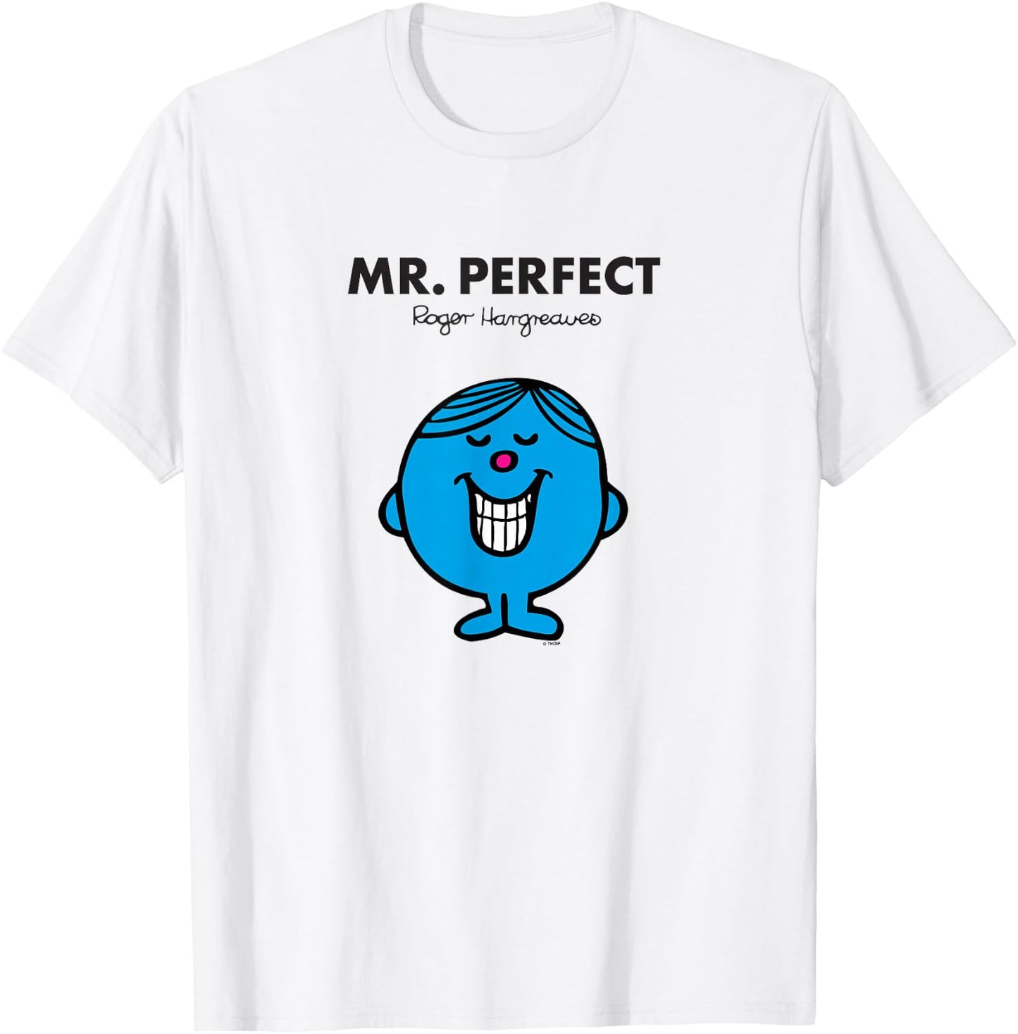 Mr. Men Mr. Perfect T-Shirt - T-Shirt | White