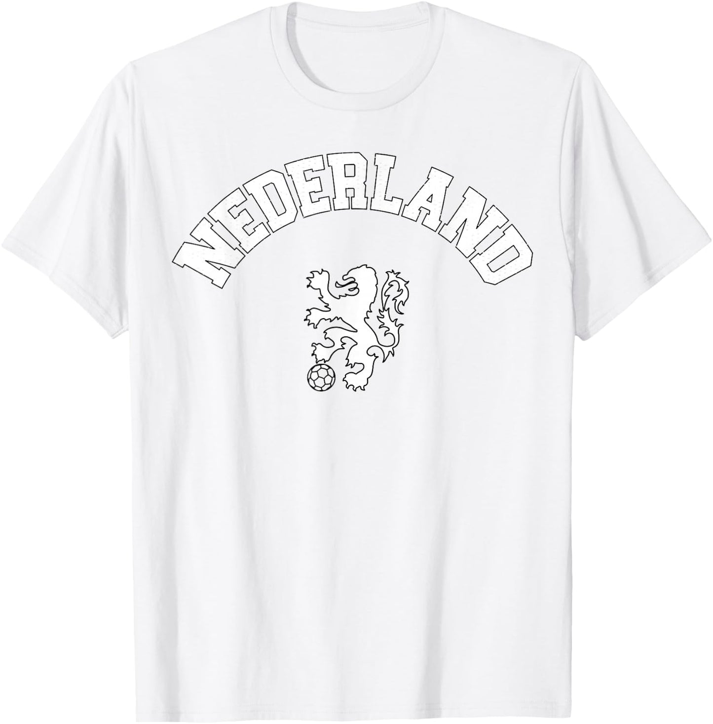 Nederland Flag Shirt Holland Dutch Pride Netherlands Orange T-Shirt - T-Shirt | White