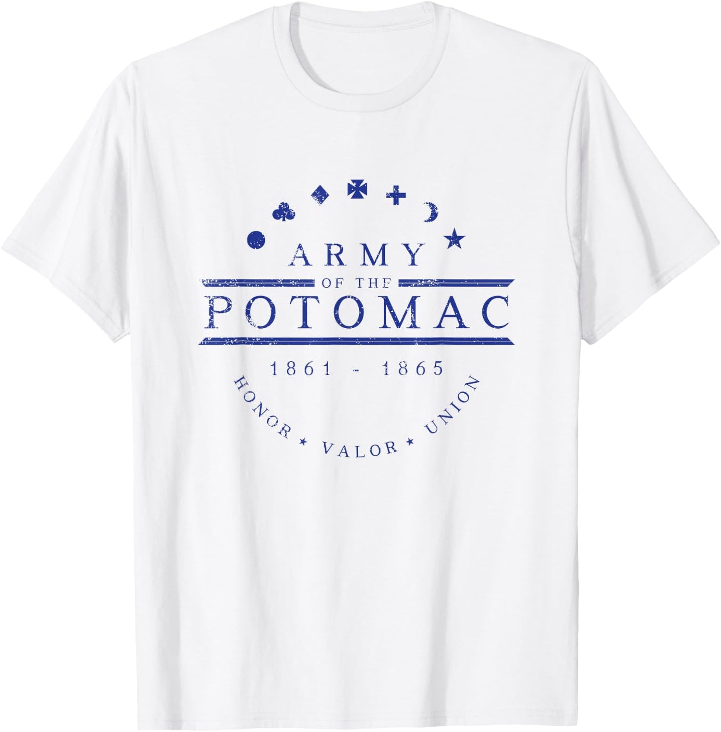 Civil War Union Army of the Potomac T-Shirt - T-Shirt | White