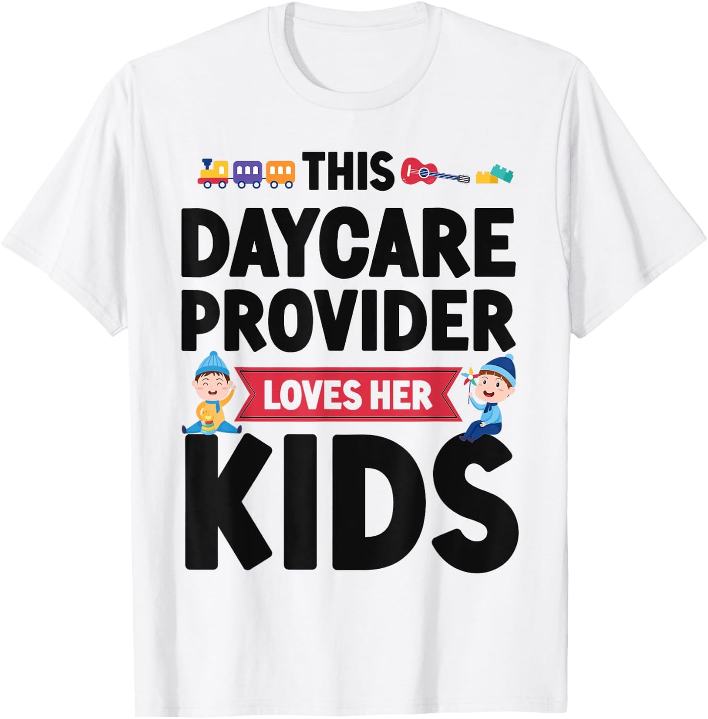 Childcare Daycare Provider Teacher Babysitter This Daycare T-Shirt - T-Shirt | White