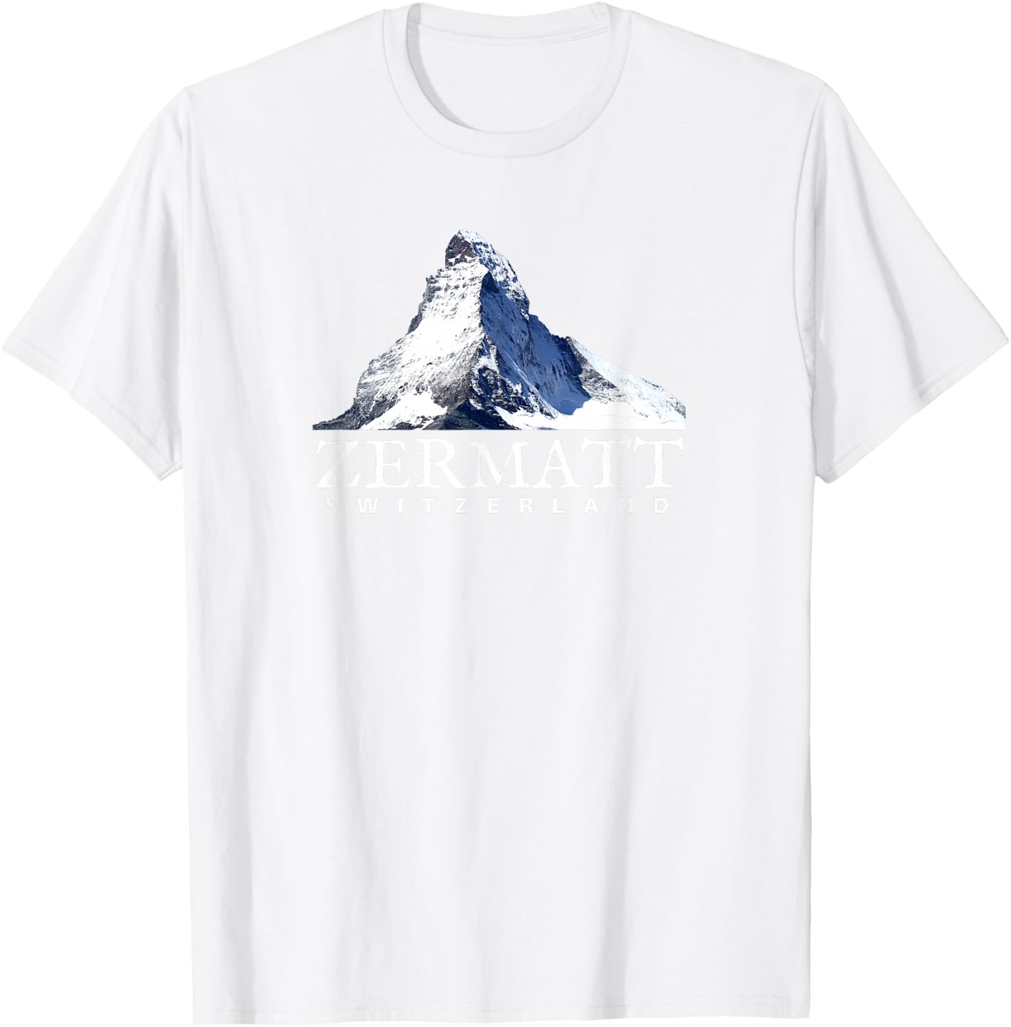 Zermatt Switzerland T-Shirt - T-Shirt | White