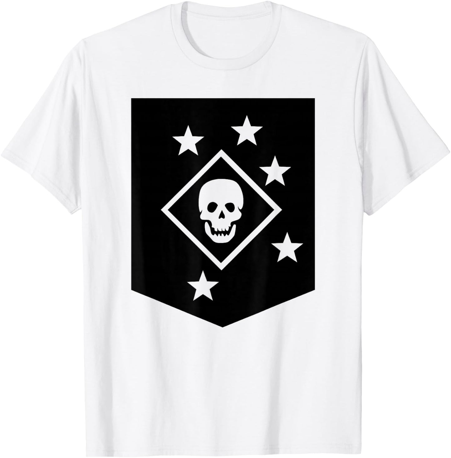 Silent Deadly Marine Raiders T-Shirt - T-Shirt | White