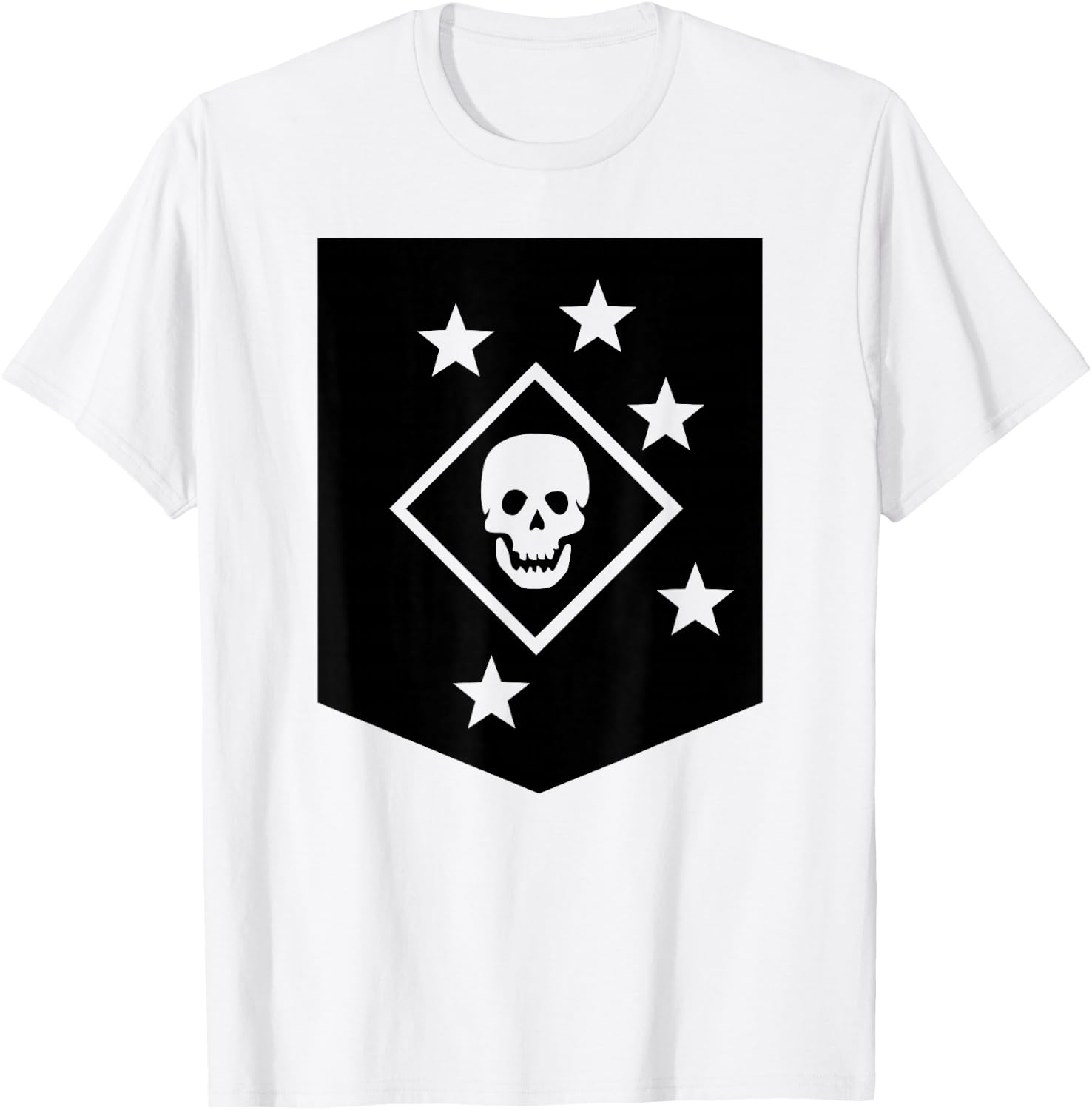 Silent Deadly Marine Raiders T-Shirt - T-Shirt | White