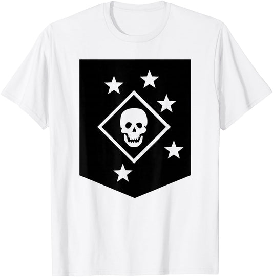Silent Deadly Marine Raiders T-Shirt - T-Shirt | White