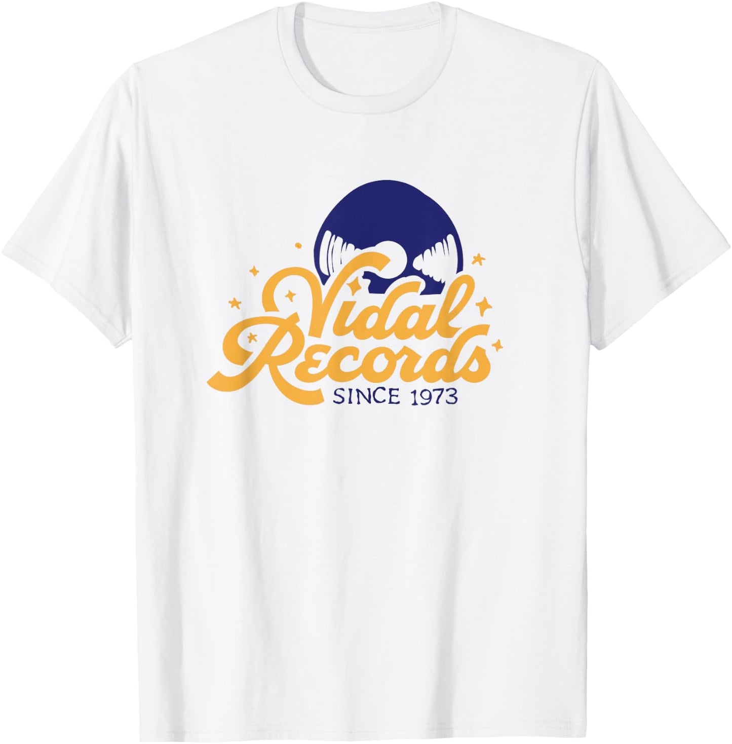 Vidal Records T-Shirt - T-Shirt | White