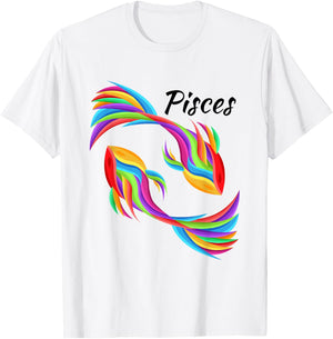 Pisces T-Shirt - T-Shirt | White
