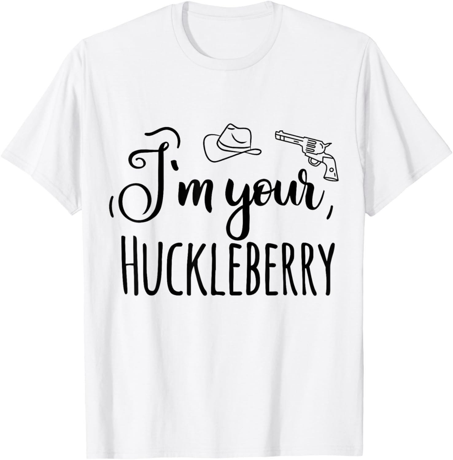 I'm Your Huckleberry T-Shirt - T-Shirt | White