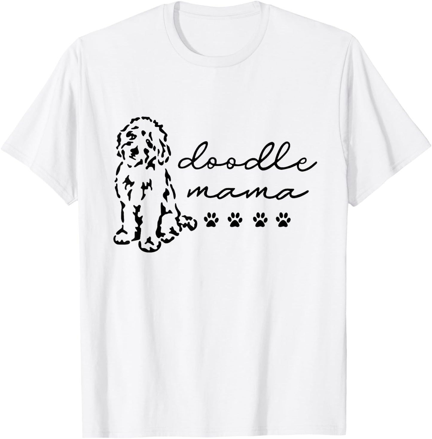 Doodle Mama Labradoodle Golden Gift Doodle Dog Lover Mom T-Shirt - T-Shirt | White