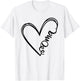 Oma Heart Grandma Women German Christmas Mother's Day T-Shirt - T-Shirt | White