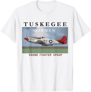 332 FG Tuskegee Airmen T-Shirt - T-Shirt | White