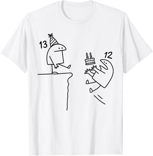 13th Birthday Party Funny 13 Years Old Birthday Teens T-Shirt - T-Shirt | White
