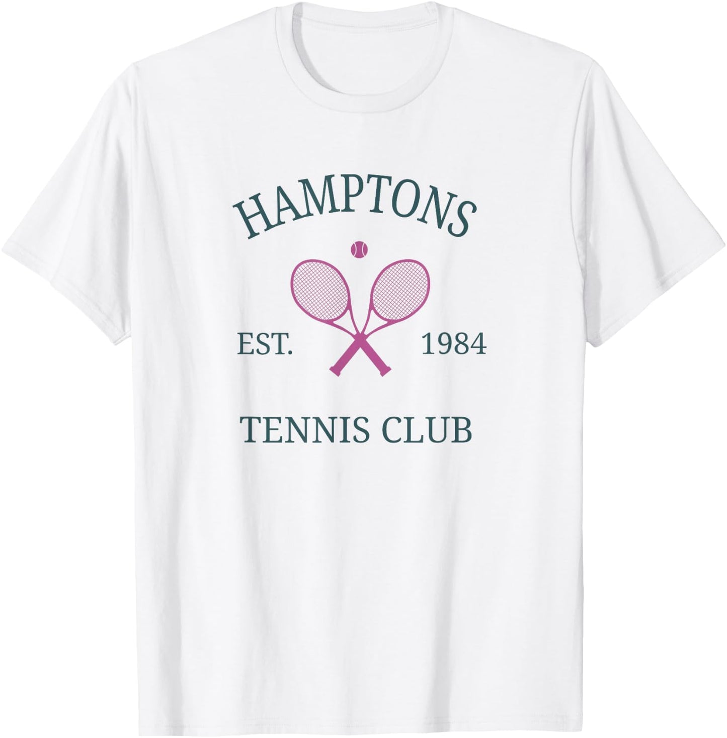 Hamptons Athletics California Tennis Club Racquet Prep T-Shirt - T-Shirt | White