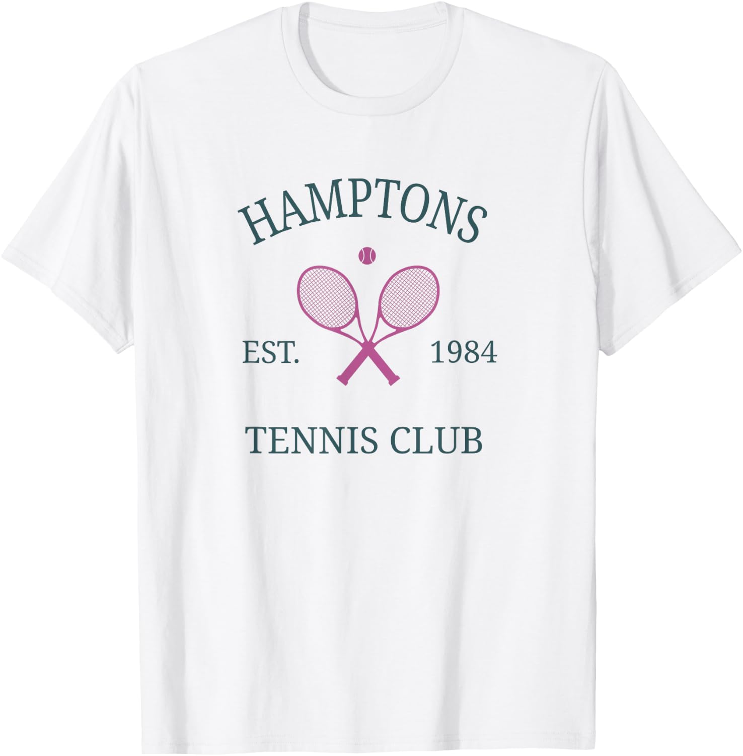 Hamptons Athletics California Tennis Club Racquet Prep T-Shirt - T-Shirt | White