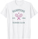 Hamptons Athletics California Tennis Club Racquet Prep T-Shirt - T-Shirt | White