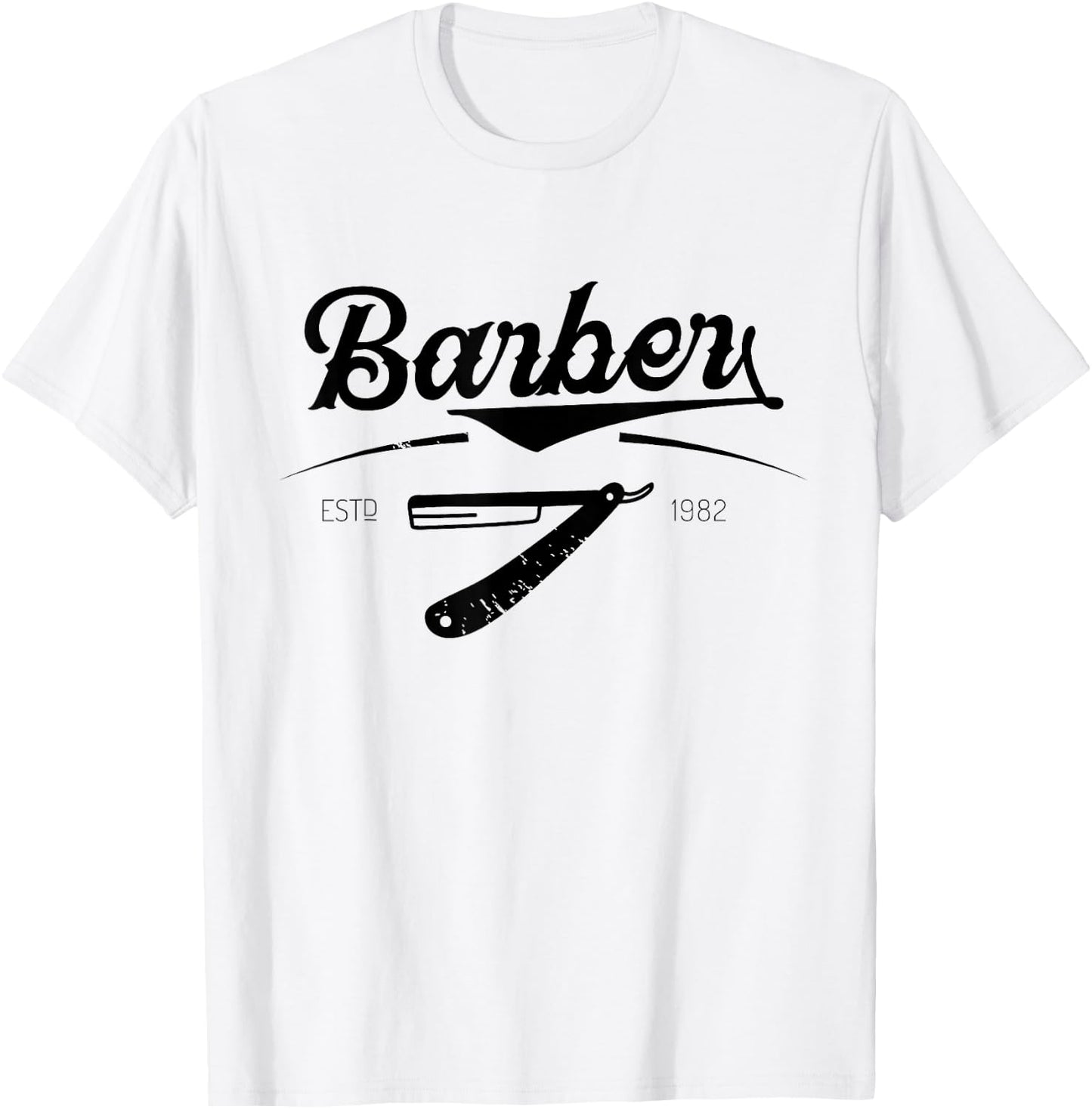 Barber Barbers Men's Hair Salon T-Shirt - T-Shirt | White