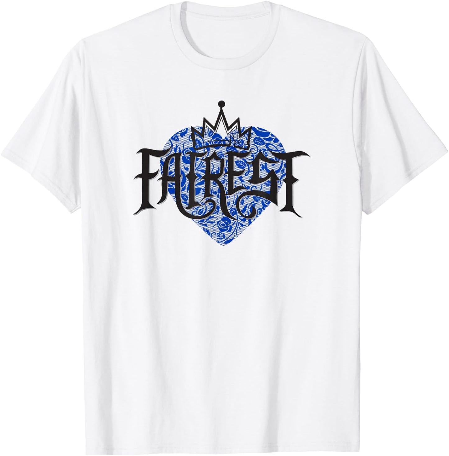 Disney Descendants Fairest Text T-Shirt - T-Shirt | White