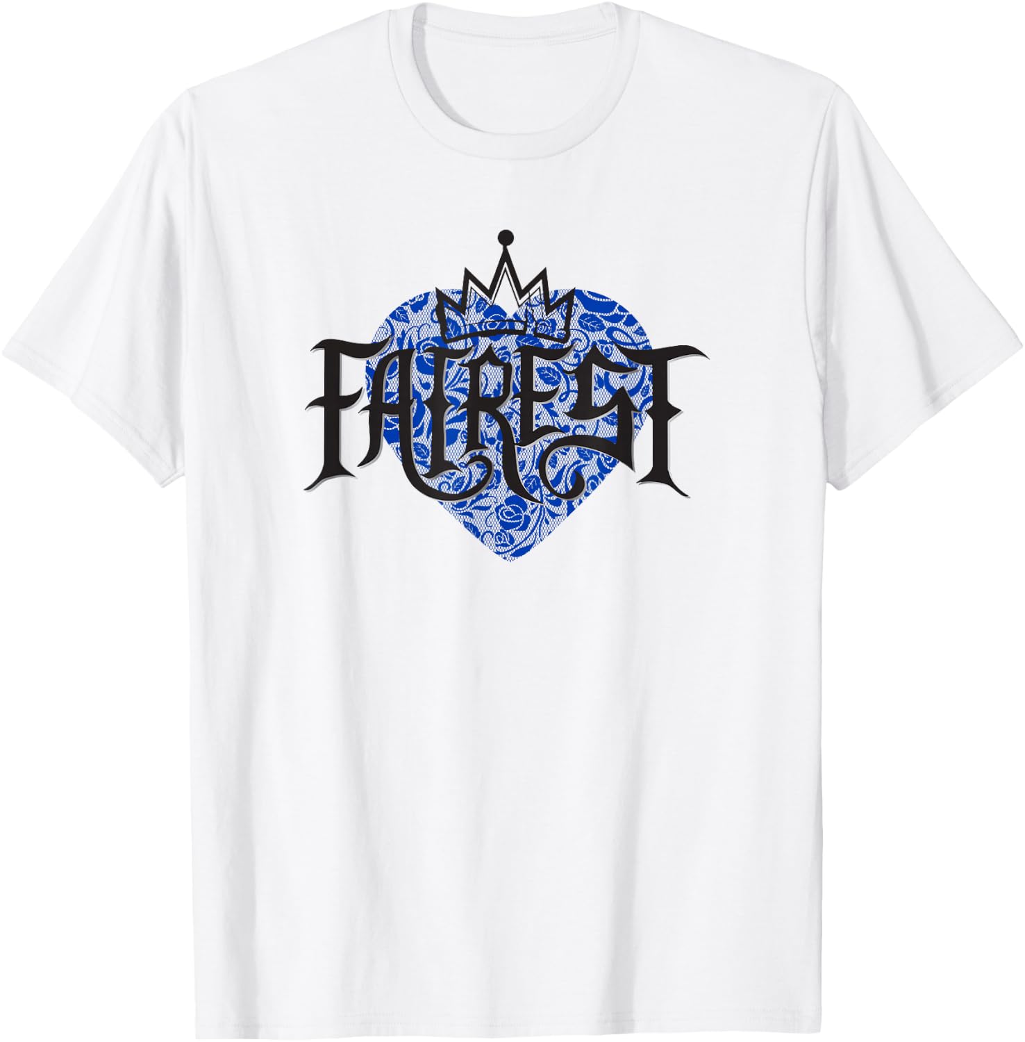 Disney Descendants Fairest Text T-Shirt - T-Shirt | White