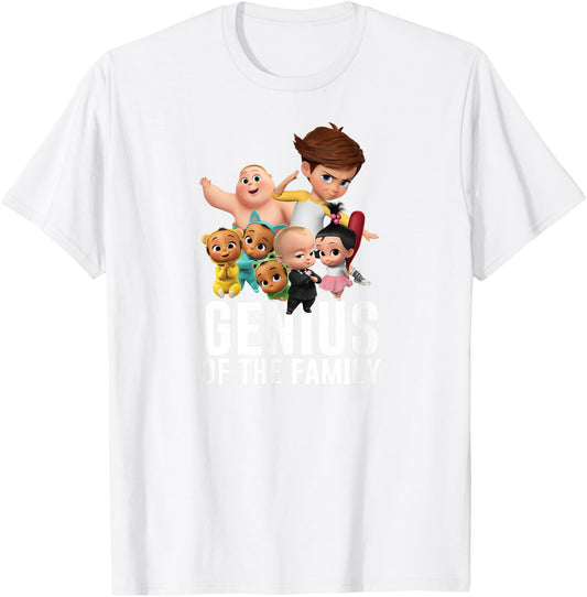 The Boss Baby Baby Group T-Shirt - T-Shirt | White