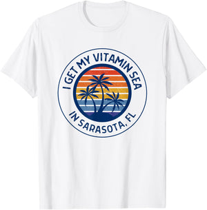 Sarasota Beach Sarasota FL Fun Sarasota Florida Men Women Kids T-Shirt - T-Shirt | White
