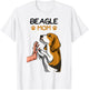 Beagle Mom Dog Mama Girl Mother´s Day T-Shirt - T-Shirt | White