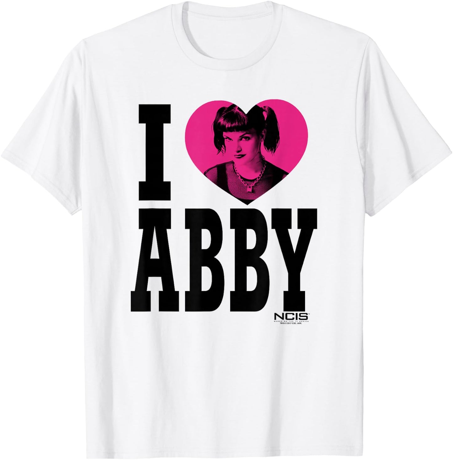 NCIS I Heart Abby T-Shirt - T-Shirt | White
