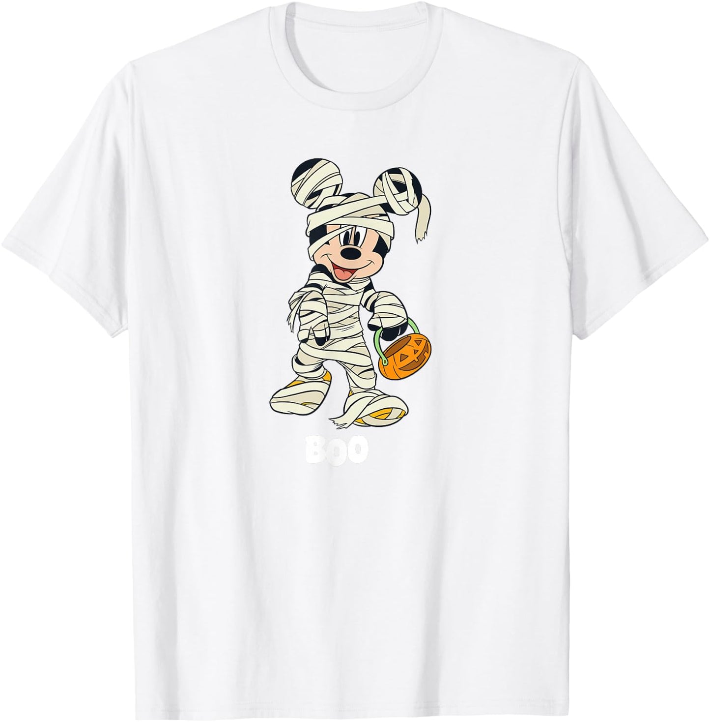 Disney - Halloween Mickey Mummy T-Shirt - T-Shirt | White