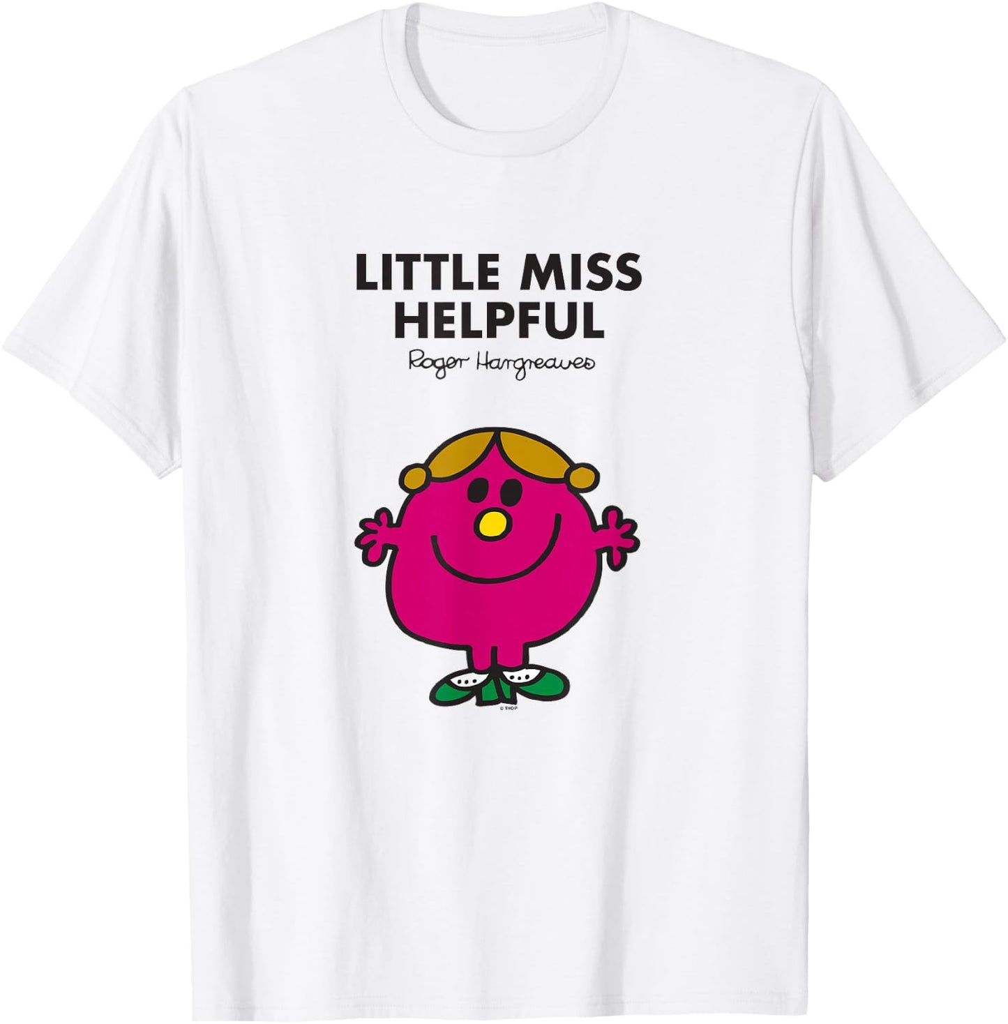 Mr. Men Little Miss Helpful T-Shirt - T-Shirt | White
