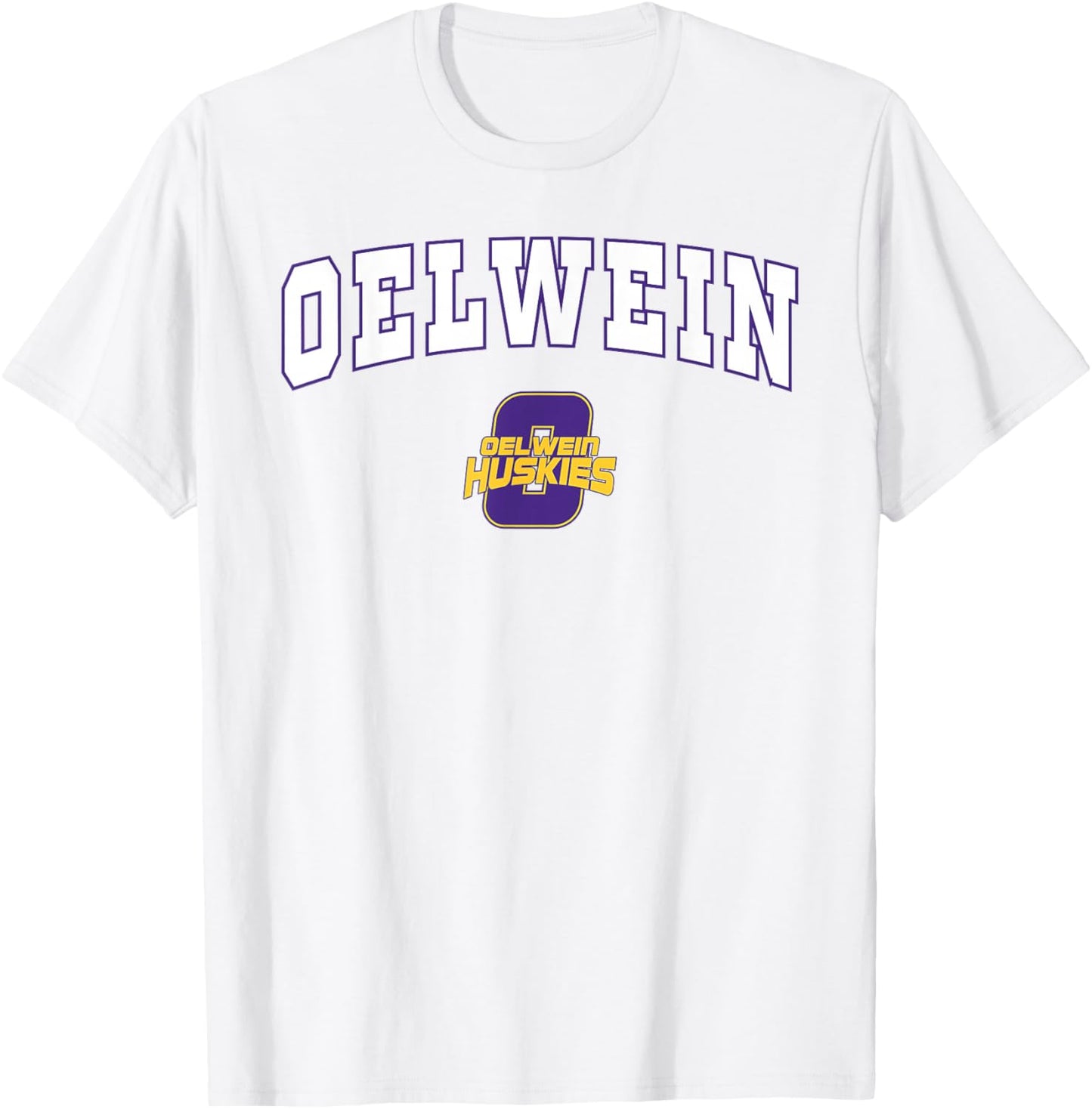 Oelwein High School Huskies T-Shirt - T-Shirt | White