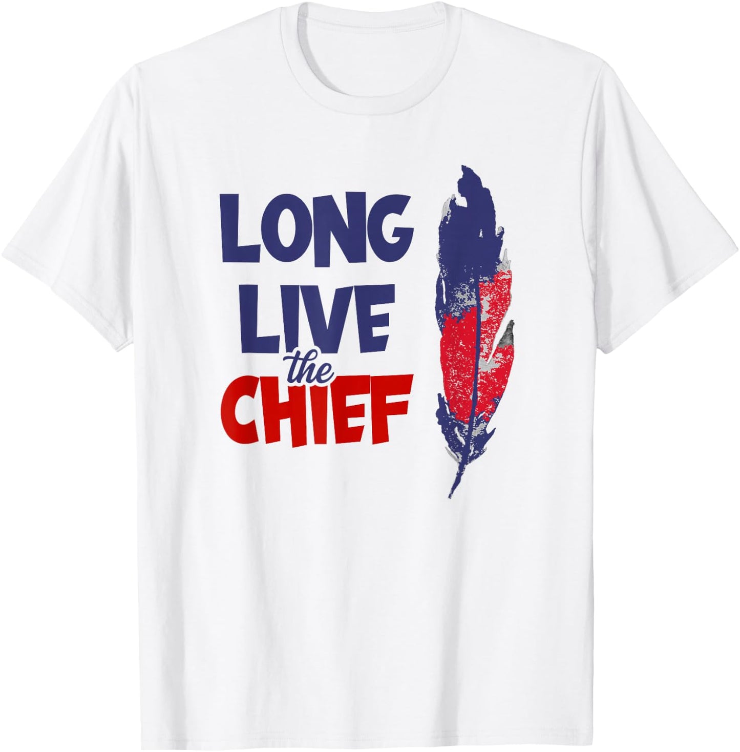 Long Live The Chief Wahoo Cleveland Baseball T-Shirt - T-Shirt | White