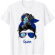Guamanian Girl Guam girl Guaman woman flag T-Shirt - T-Shirt | White